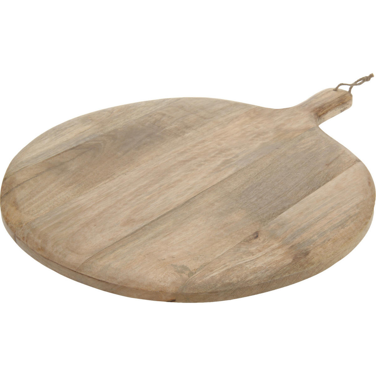 SERVIERBRETT aus Mangoholz rund Braun 60/47/4 cm - Braun, Holz (47/4/60cm) - Excellent Houseware
