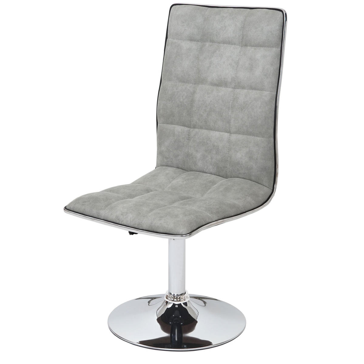 ESSZIMMERSTUHL Beton Dekor 2er-Set - Grau, Textil (43/103/54cm) - MCW