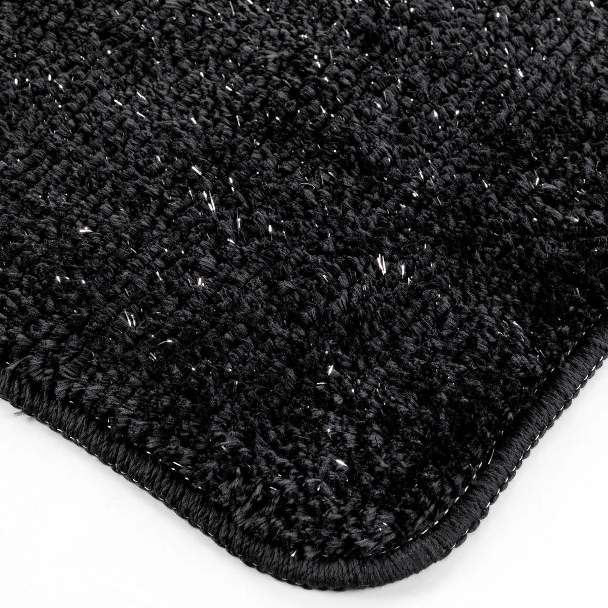 BADEMATTE Metropolis 45/75 cm - Schwarz, Textil (75/45cm) - Douceur d´intérieur