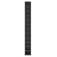 CD-REGAL Høyset - Dunkelgrau, Holzwerkstoff (20/175/20cm) - [en.casa]