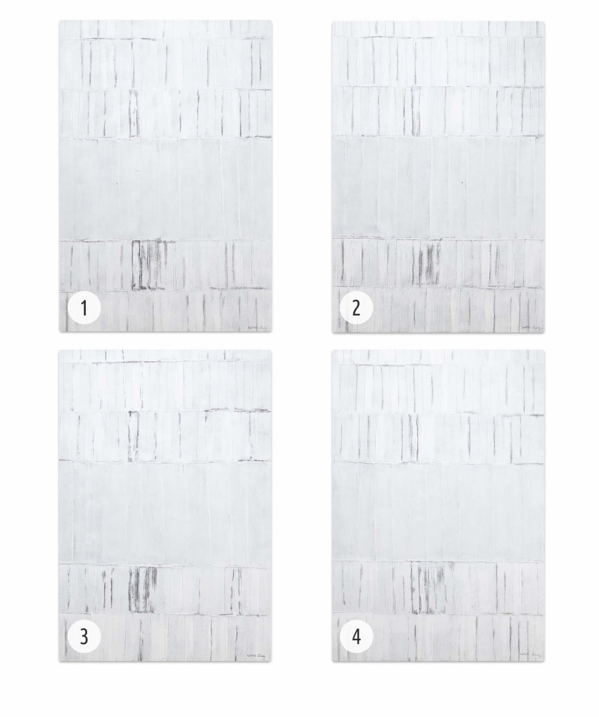 OLEJOMAĽBA 80/120 cm, Zvieratá - biela, drevo/textil (80/120cm) - KUNSTLOFT