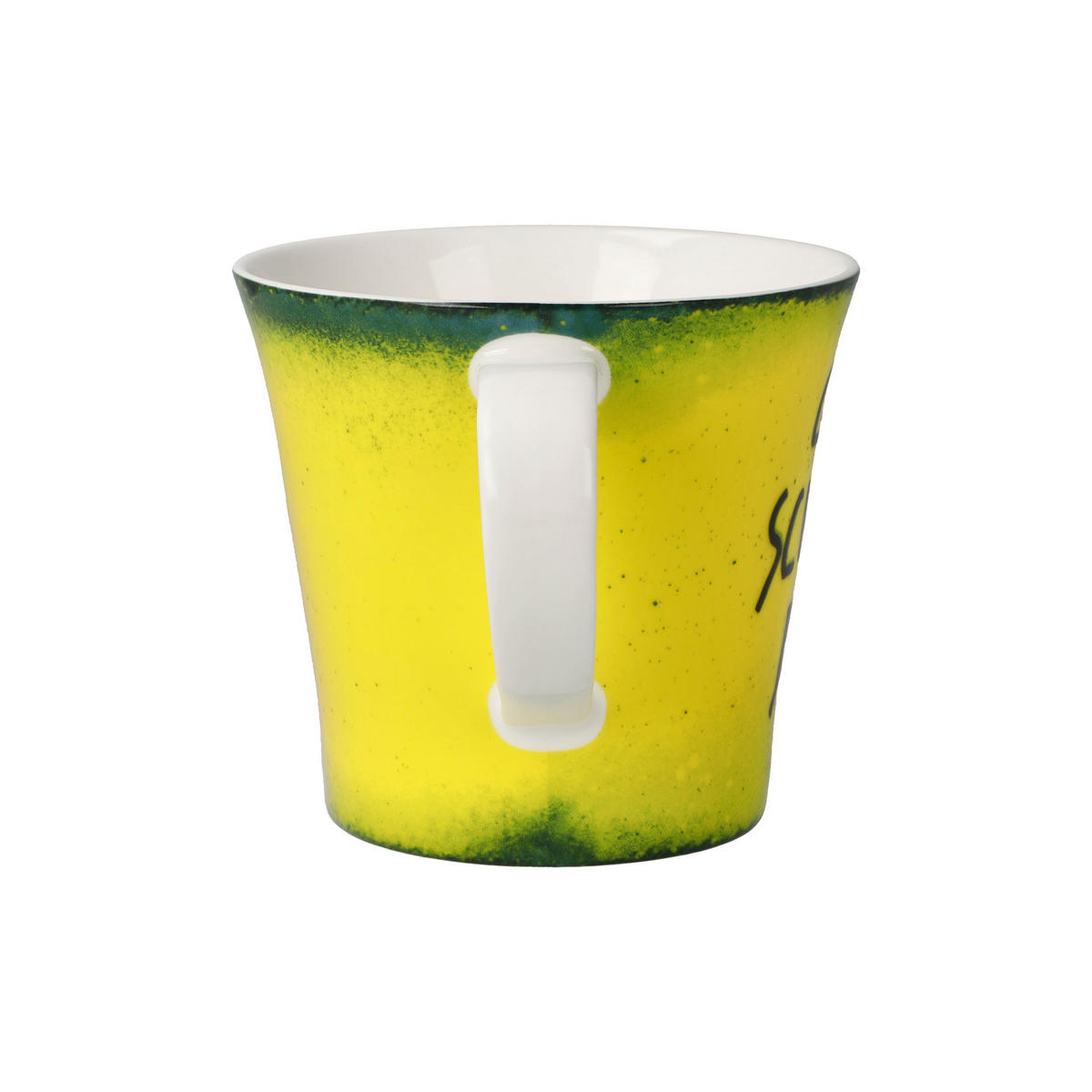 TEETASSE Frank Hummel - Geile schwarze Brühe, Fine Bone China, Bunt, 350 ml - Multicolor, Keramik (0.35L) - Goebel