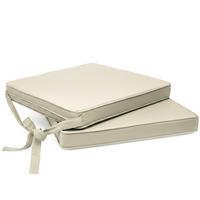 STUHLKISSEN Loft SK 45x40x5cm Natur (2tlg) - Naturfarben, Textil (45/40/10cm) - Beautissu 