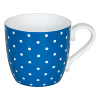KAFFEEBECHER Little Dots Turquoise - Naturfarben, Keramik (0.4L) - Könitz