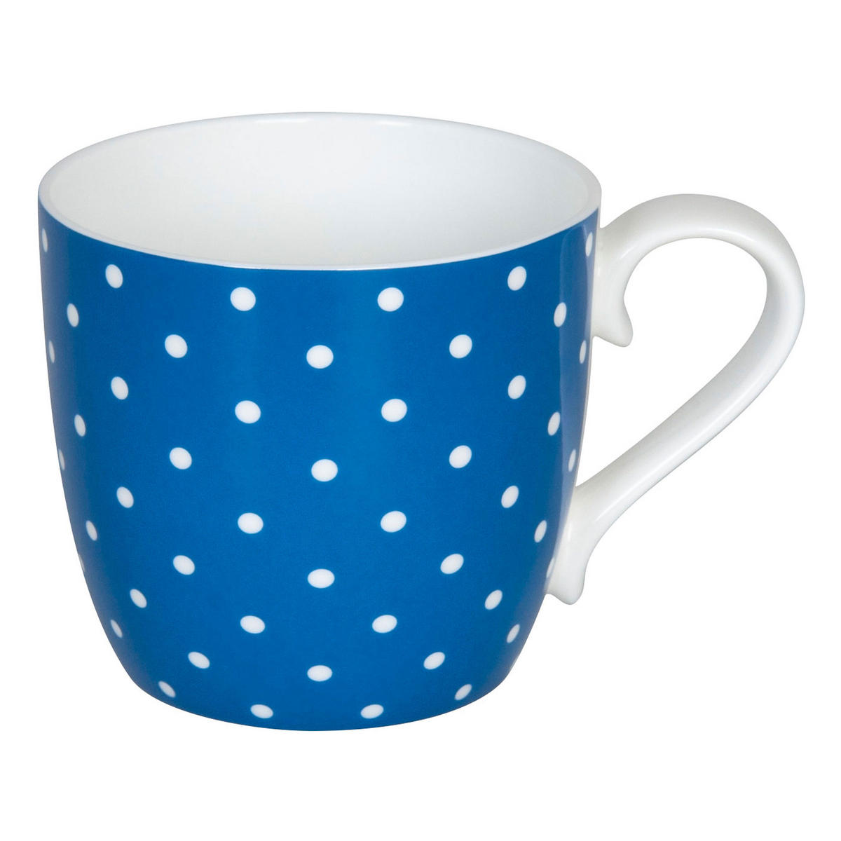 KAFFEEBECHER Little Dots Turquoise - Naturfarben, Keramik (0.4L) - Könitz