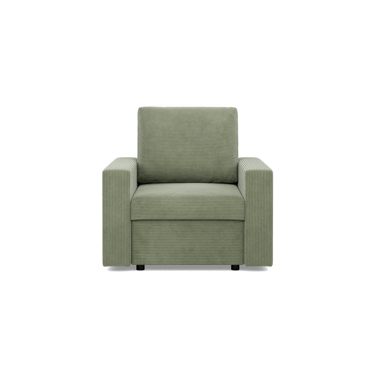 LOUNGESESSEL NEO, Cord - Grün - Grün, Textil (83/85/92cm) - Mebligo
