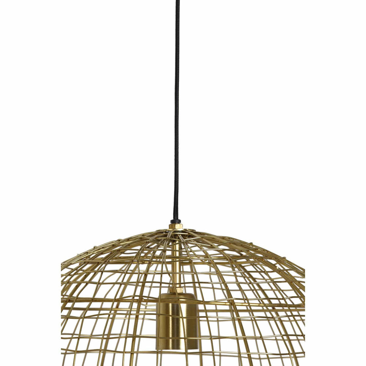 HÄNGELAMPE Mirana Gold Ø35/35 cm - Goldfarben, Metall (35/35/35cm) - Light & Living