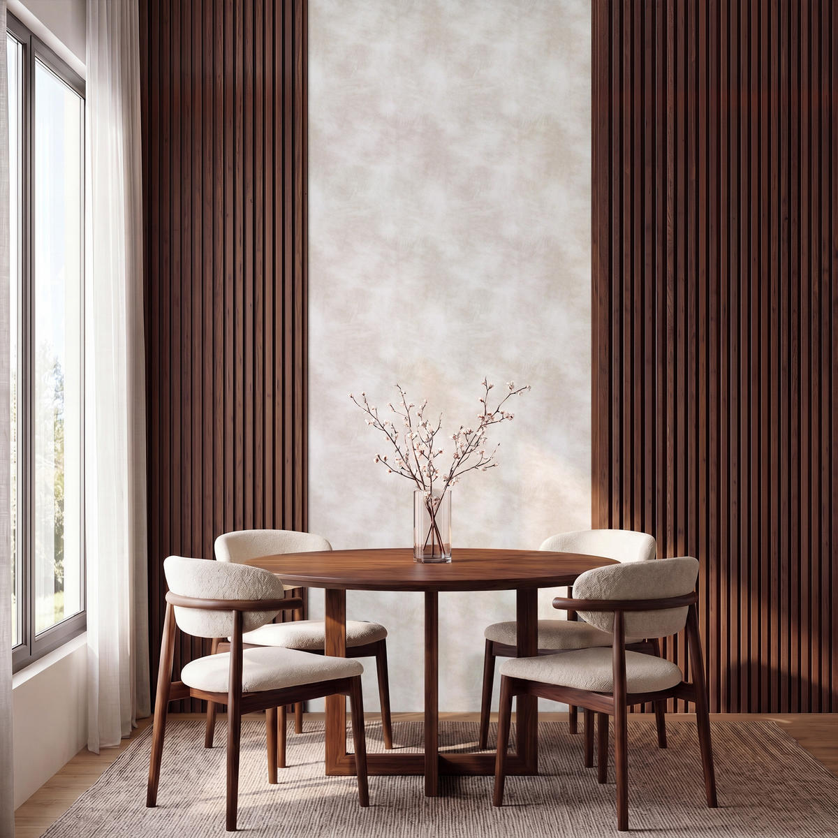 TAPETE - Dezent - Textur - Beige - 120x280 cm - Creme, Papier (120/280cm) - OnlyWow
