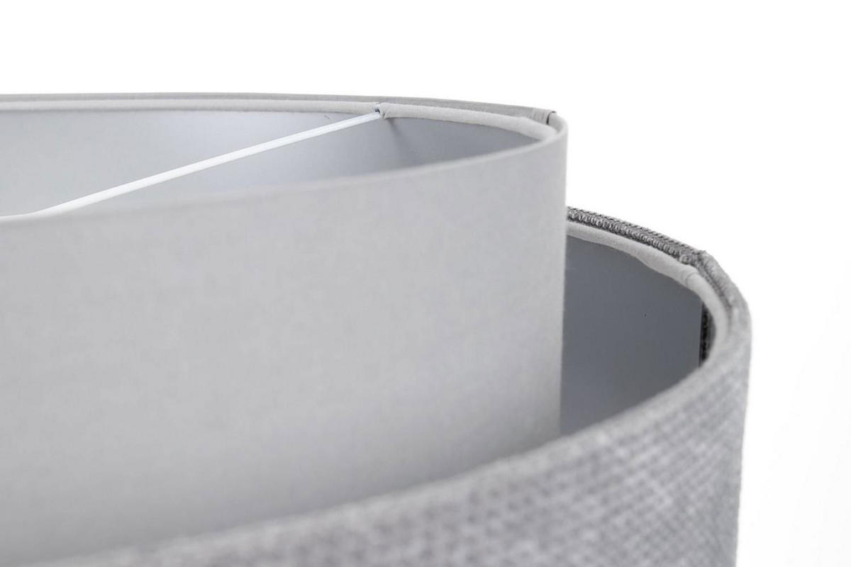 HÄNGELEUCHTE Grau 60/25 cm - Grau, Kunststoff (60/1/25cm) - ONZENO