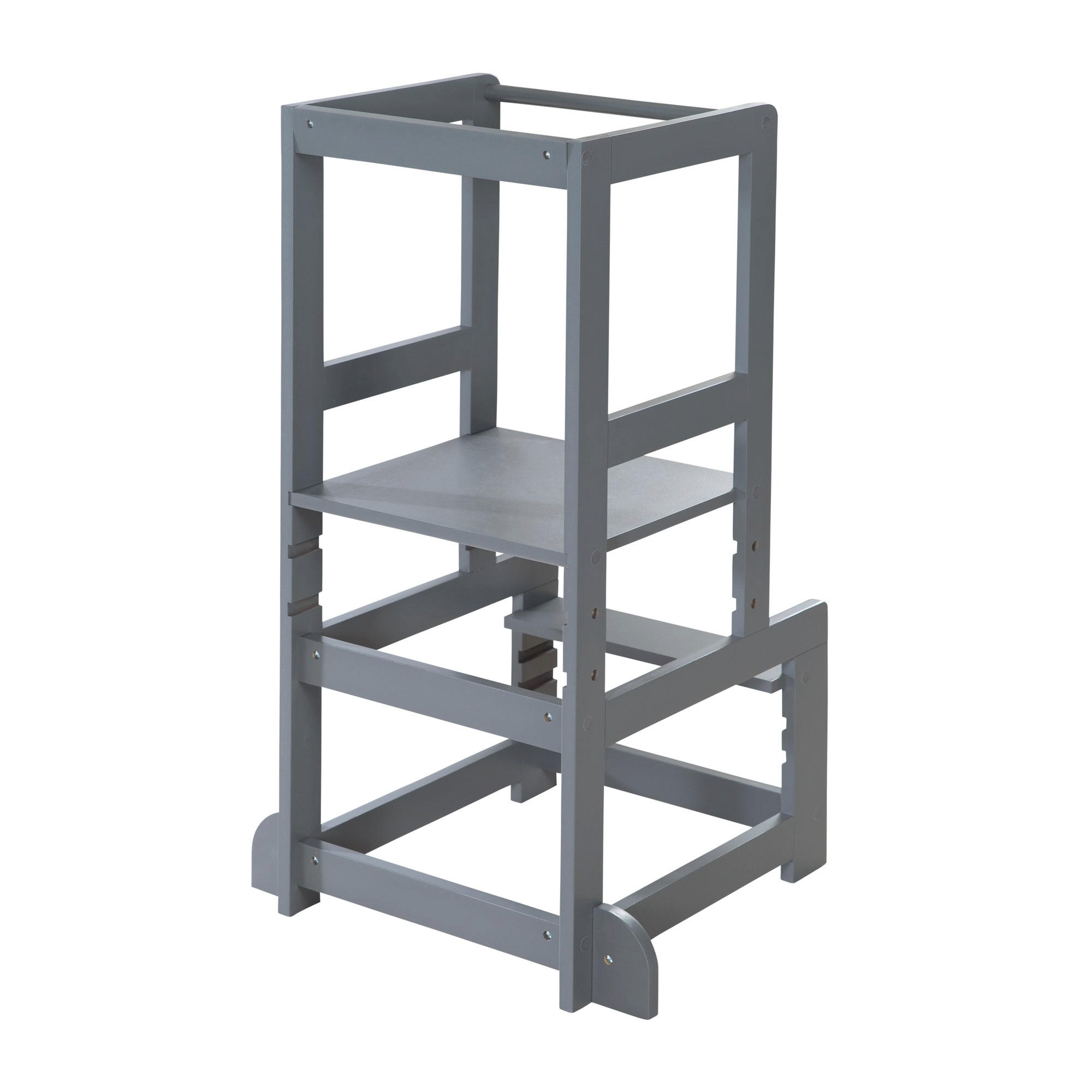 LERNTURM anthrazit - Anthrazit, Holzwerkstoff (45/90/47cm) - Roba
