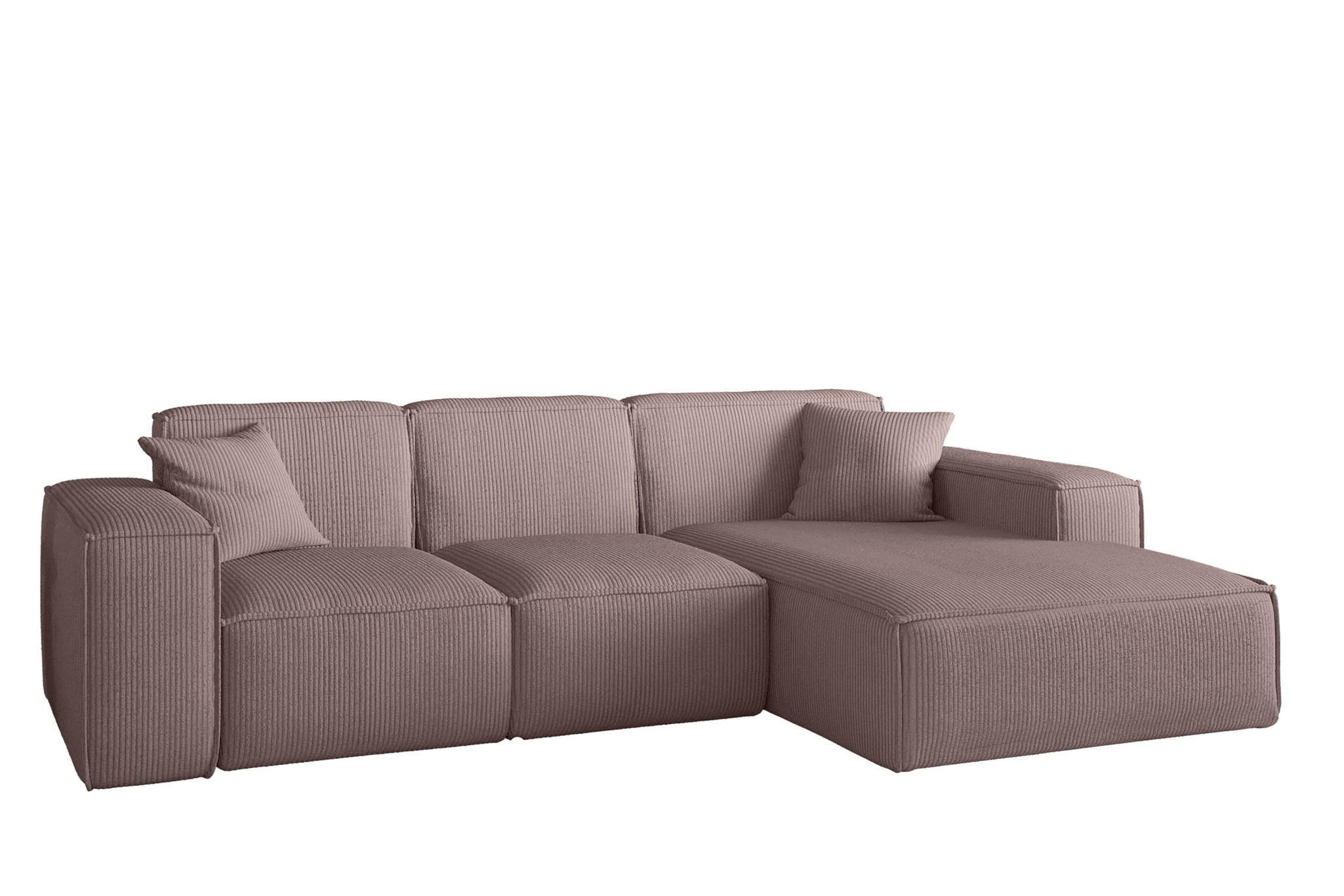 Fun Möbel Ecksofa Lila 266x165 cm