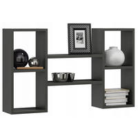 WANDREGAL Polon Anthrazit 92/21/65 cm - Anthrazit, Holzwerkstoff (92/65/21cm) - Matkam Möbel