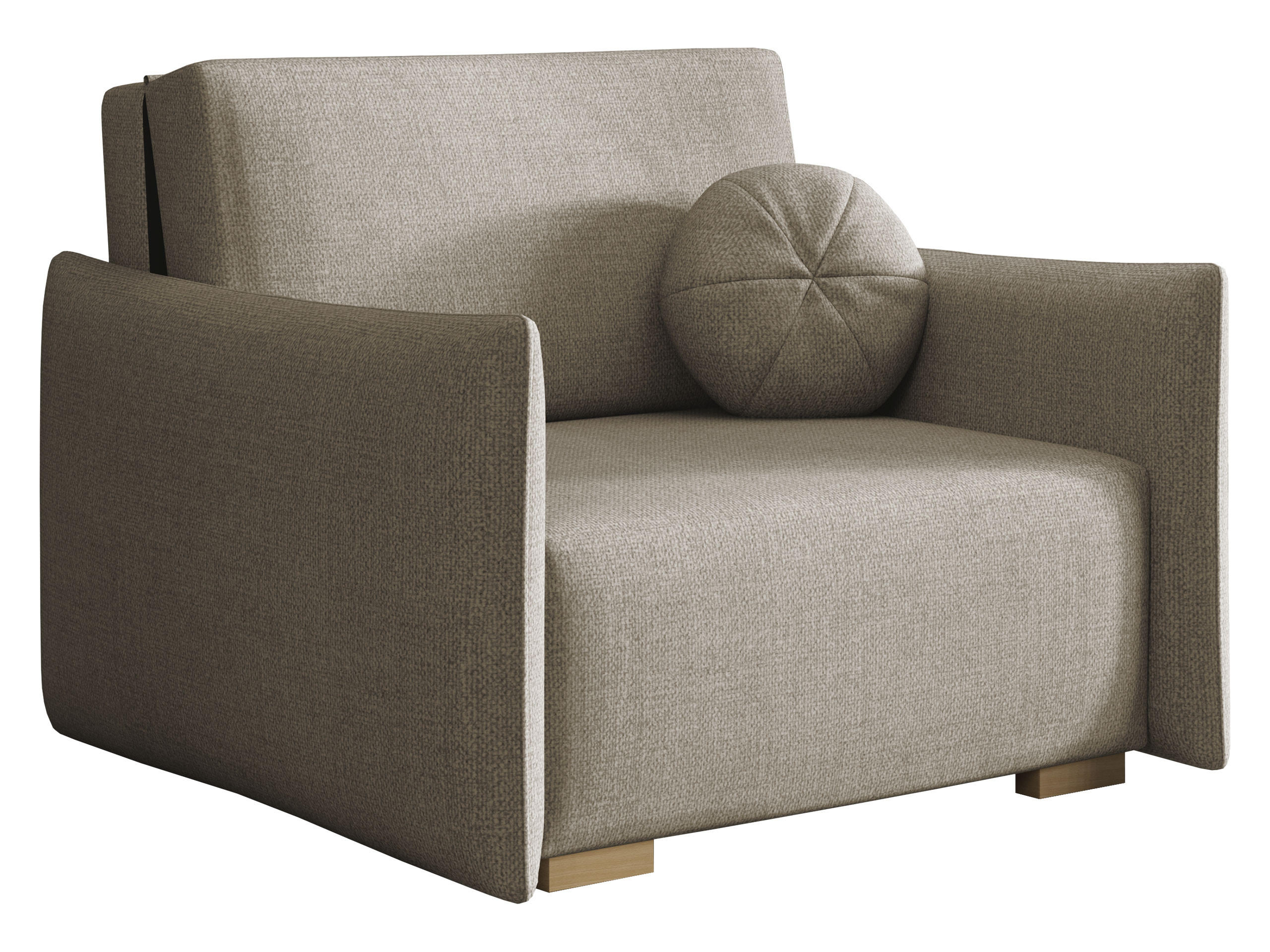 SCHLAFSOFA Viva Glov I - Naturfarben, Holz/Textil (104/85/98cm) - MIRJAN24