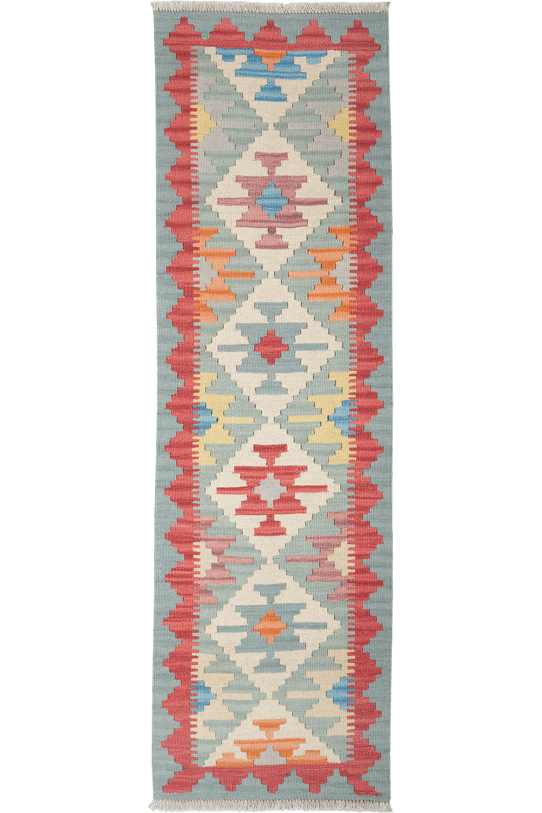 Looma Kelim-Läufer Beige 55x186 cm
