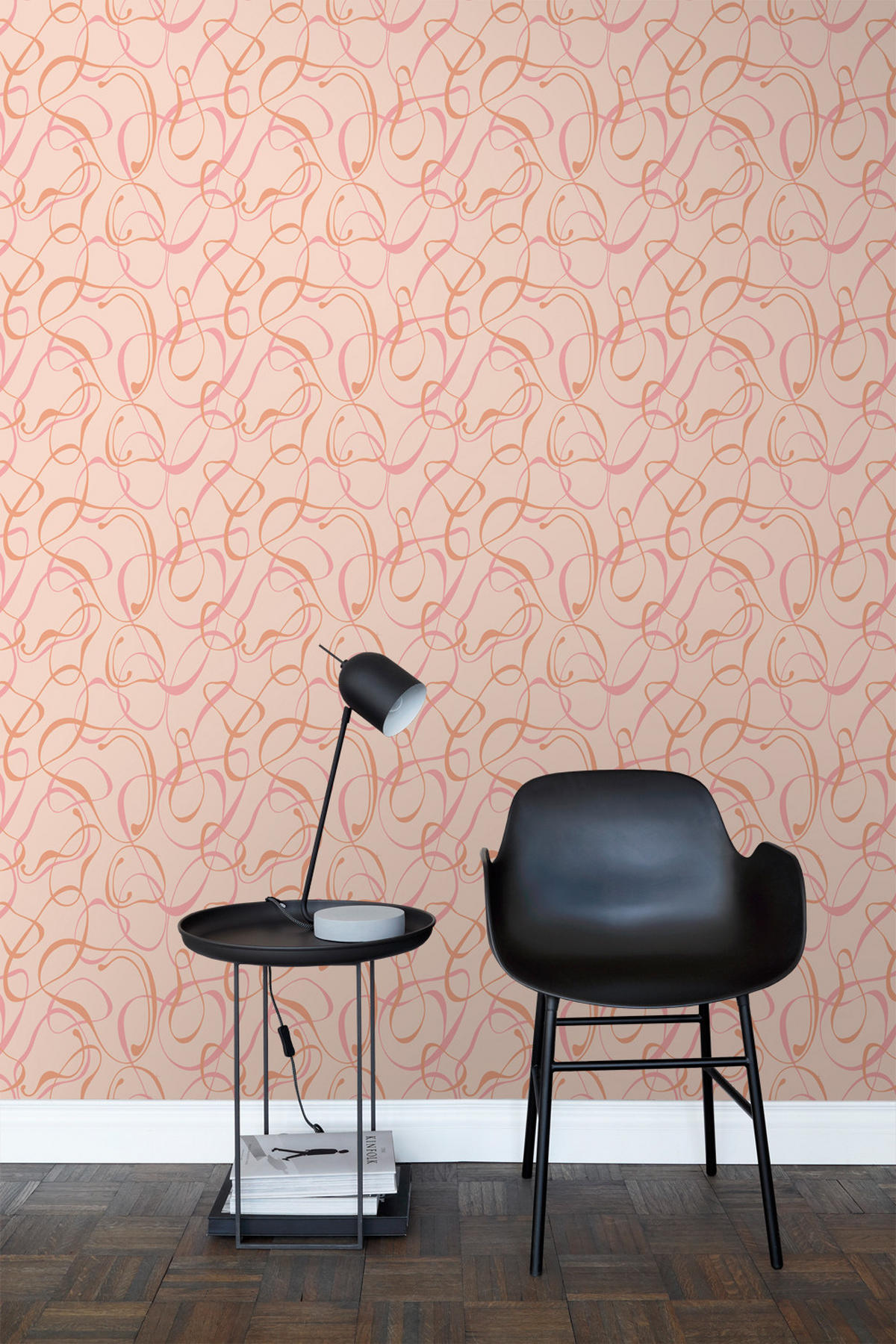 TAPETE figurative Motive 50 x 900 cm - Pink, Papier (50/900cm) - Sanders & Sanders