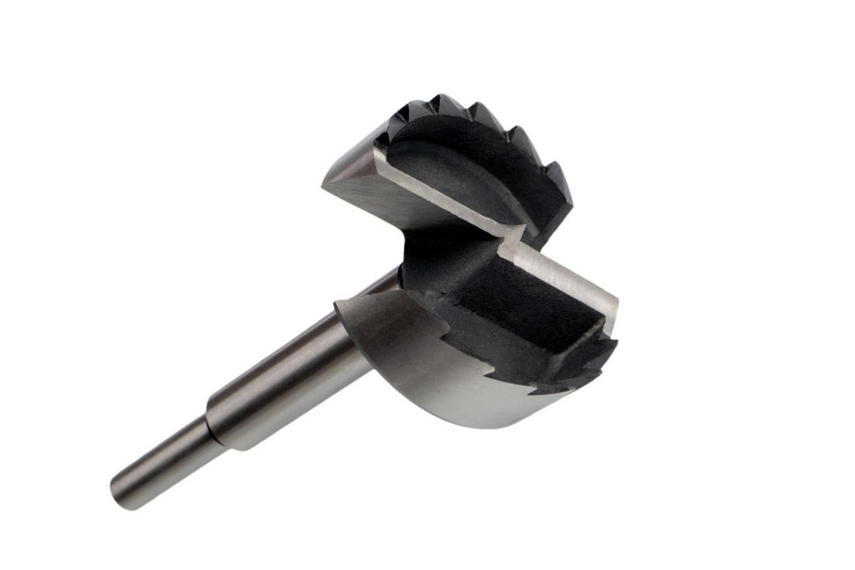 FORSTNERBOHRER gezahnt Ø 50 mm Holzbohrer Astlochbohrer Scharnierlochbohrer - Silberfarben, Metall (9/5/9cm) - Sämann – make a difference.