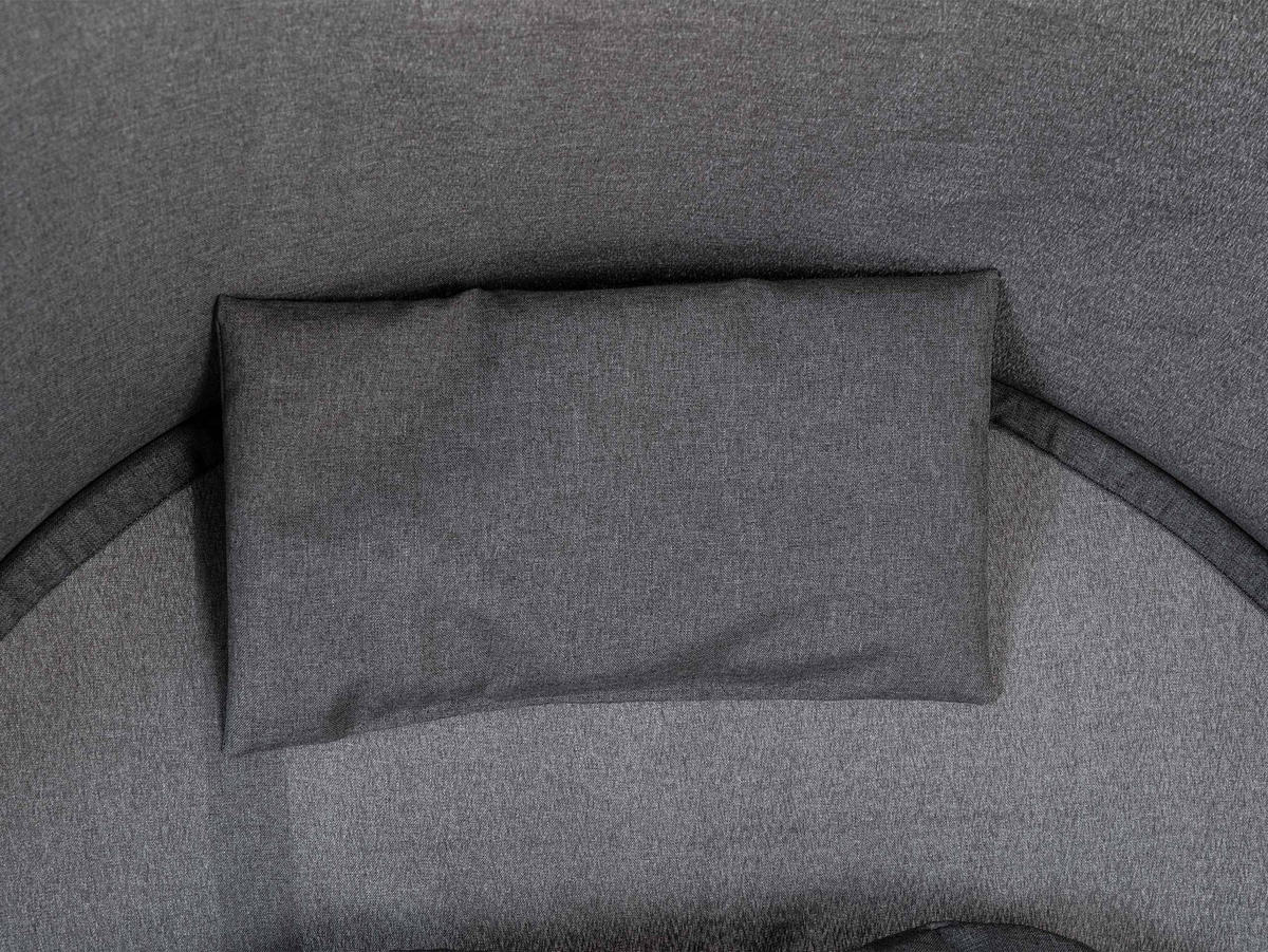 HÄNGESESSEL Waleris - Grau, Metall (100/198/136cm) - MIRJAN24