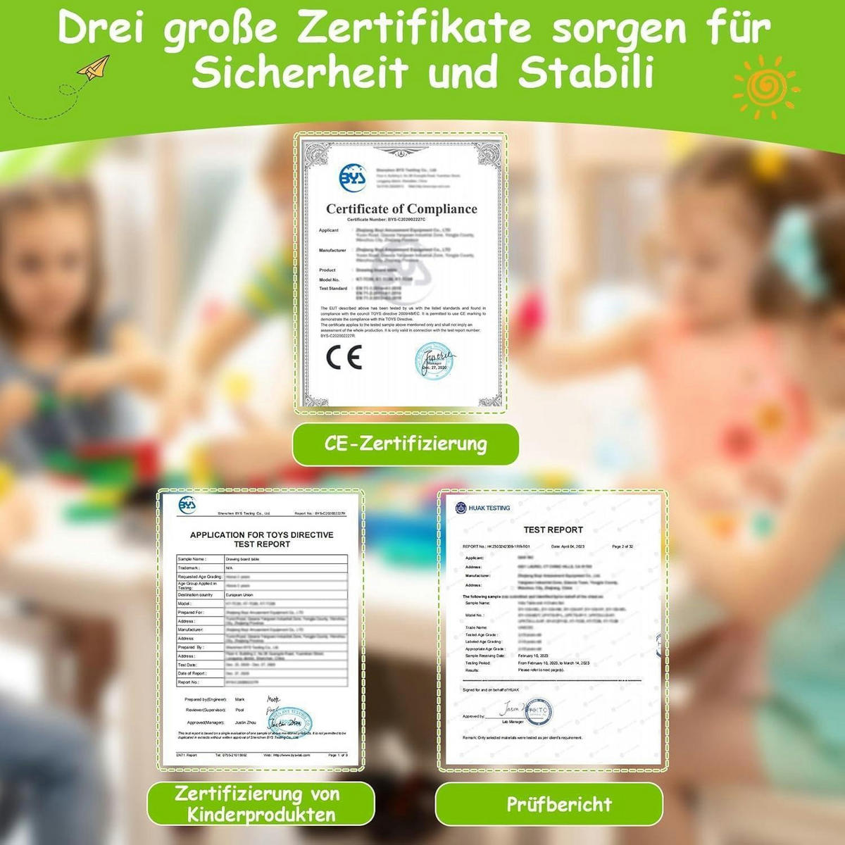 KINDERTISCH- und Stuhl-Set 7-teilig höhenverstellbar Grau - Grau, Kunststoff (60/60/120cm)