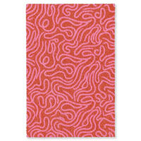 KOBERCE - Ružová - 120x180 cm - červená, textil/plast (120/0.4cm) - OnlyWow