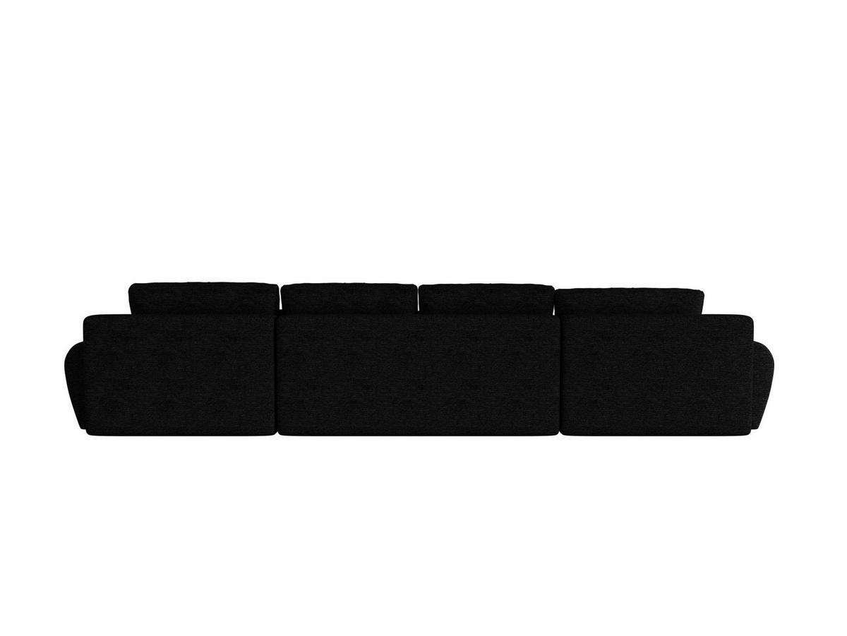 ECKSOFA BEGA U Links TENDER WAY 80 mit Schlaffunktion - Grau, Textil (372/87/185cm) - Bedante