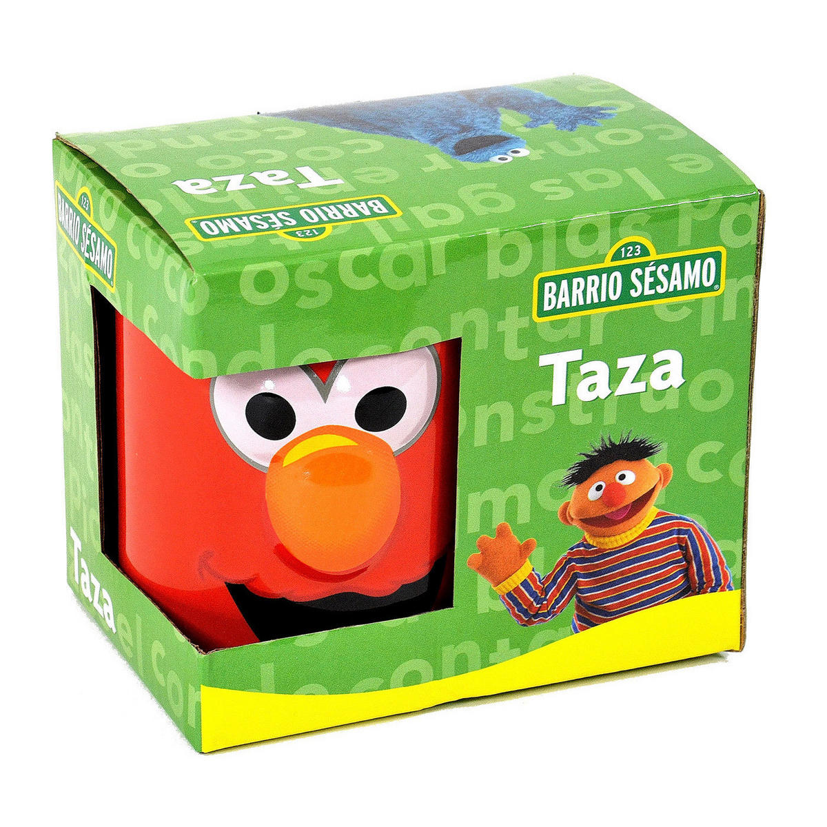 BECHER Sesamstraße Elmo Rot 320 ml - Rot, Keramik (0.32L) - United Labels