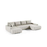 WOHNLANDSCHAFT Vogar In Aulla - Beige, Holzwerkstoff/Textil (350/85/185cm) - Fun Möbel