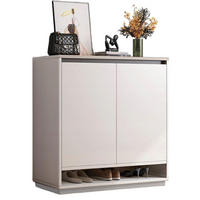 SCHUHSCRHANK, weiß 60/32/80 cm - Weiß, Holzwerkstoff (60/80/32cm) - Rebiko