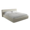 POLSTERBETT mit Bettkasten und Lattenrost 220x225 Beige - Beige/Creme, Kunststoff/Textil (180/200cm) - Makamii