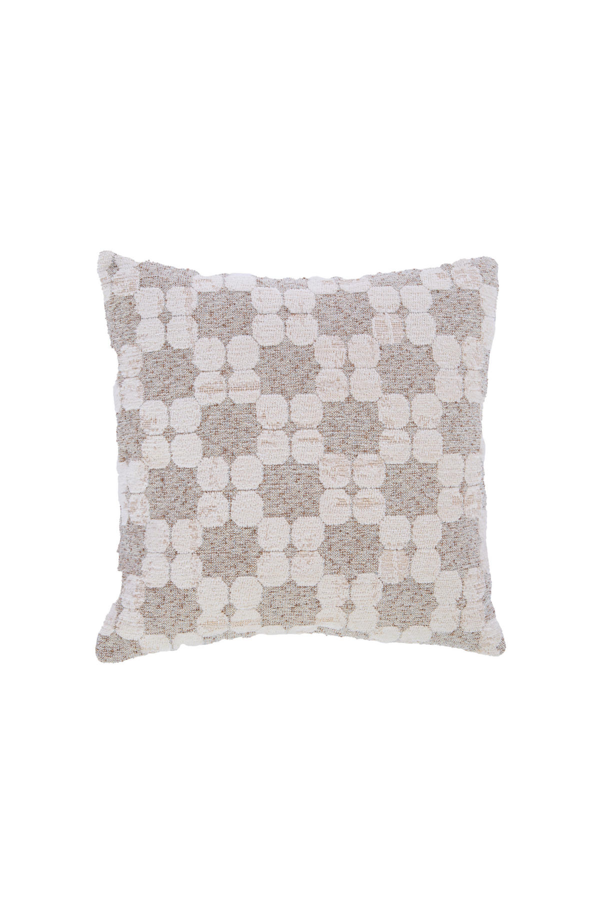 DEKOKISSEN Pueblo Braun 45/45/10 cm - Braun, Textil (45/45cm) - Light & Living