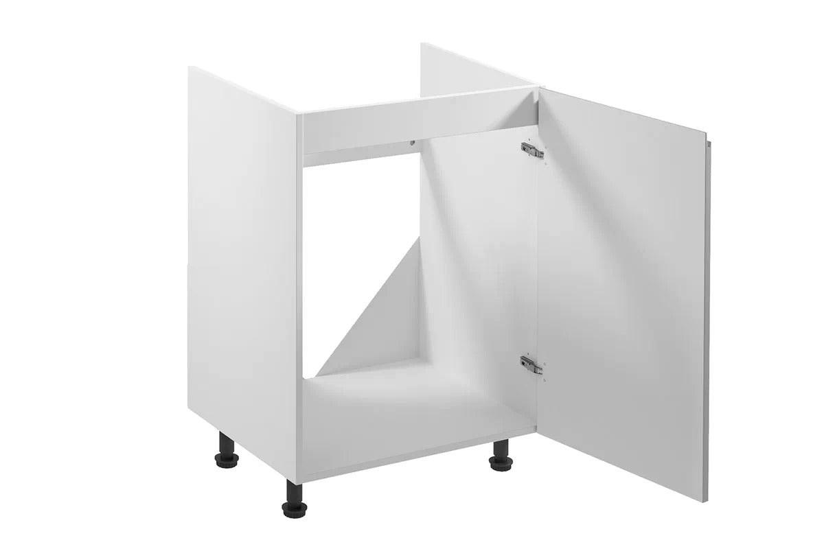 SPÜLENUNTERSCHRANK – 60 cm – D60Z-P – Velmora – Grau – Türanschlag rechts - Grau, Holzwerkstoff (60/82/47cm) - ROYAL24_MARKT