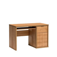 SCHREIBTISCH CARINI 120x60x78 cm Bürotisch Computertisch, Eichefarben - Eichefarben, Holzwerkstoff (60/120/78cm) - MASSENO