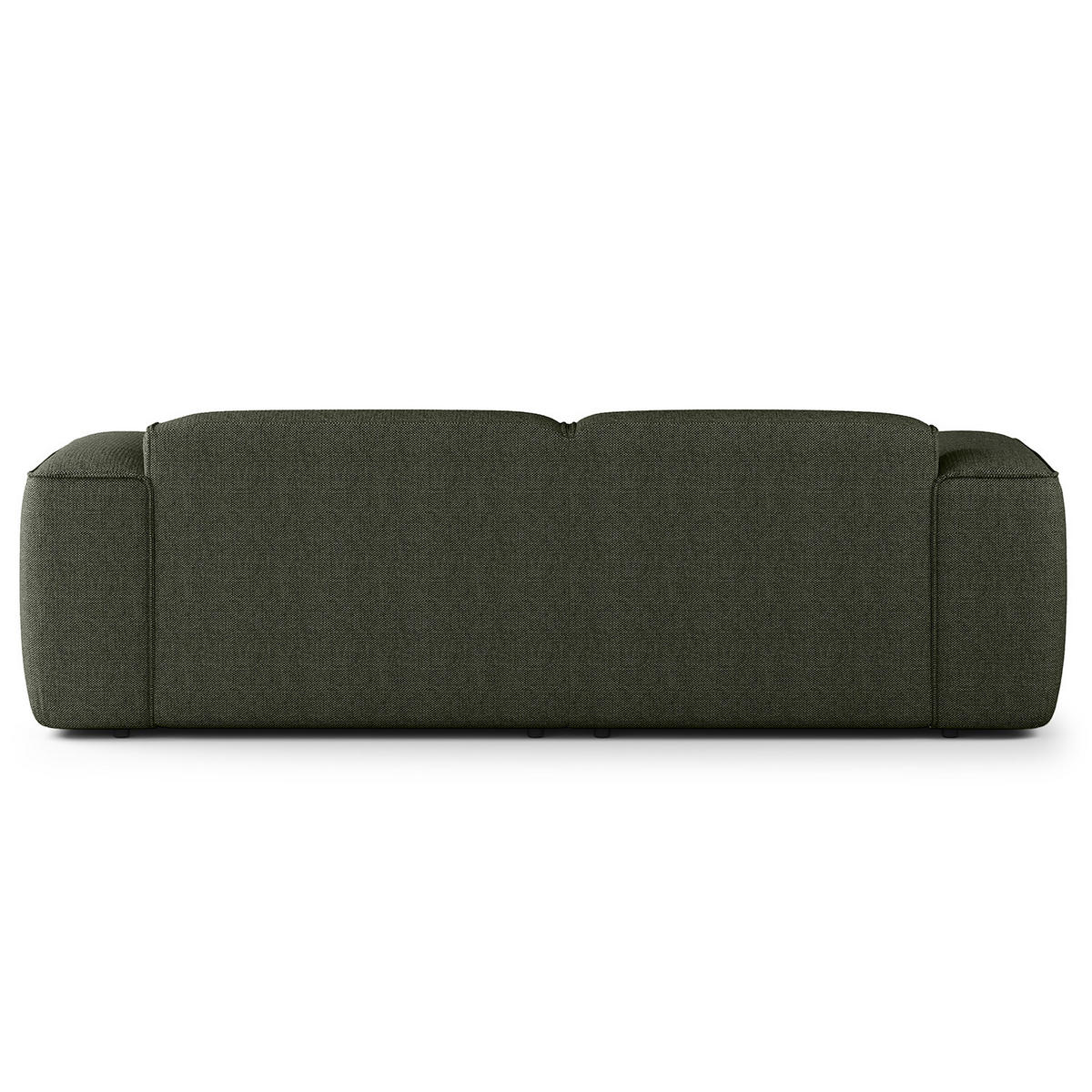 ECKSOFA mit XL-Longchair - Schwarz/Grau, Kunststoff/Textil (260/171cm) - home24