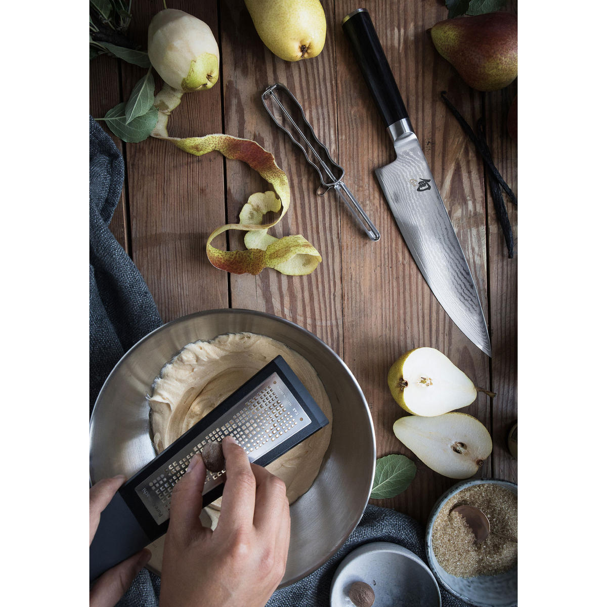 SPARSCHÄLER Select Utensilien - Silberfarben, Metall (22cm) - Kai Messer