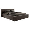POLSTERBETT mit Bettkasten Salby 140x200 cm, Braun - Braun, Textil (140/200cm) - Meblito