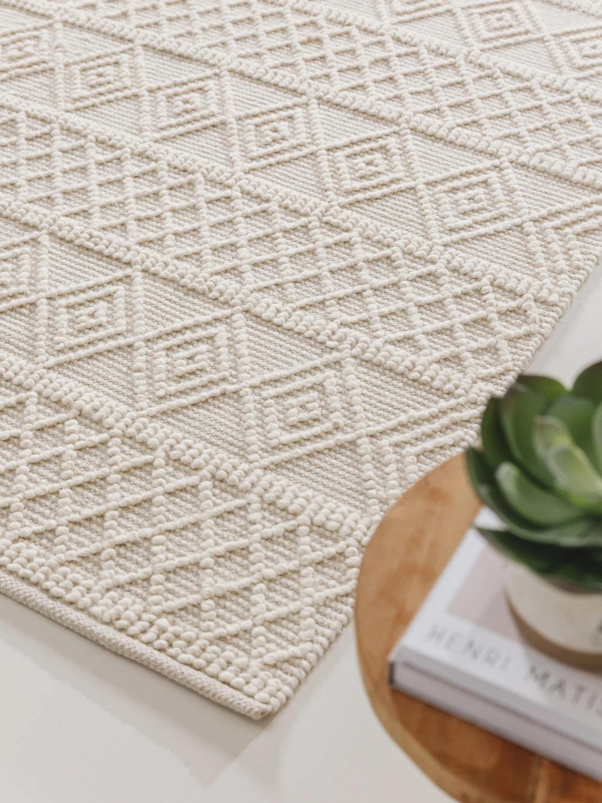 TEPPICH Jasper Cream 120x170 cm - Creme, Textil (120/170cm) - benuta Pure