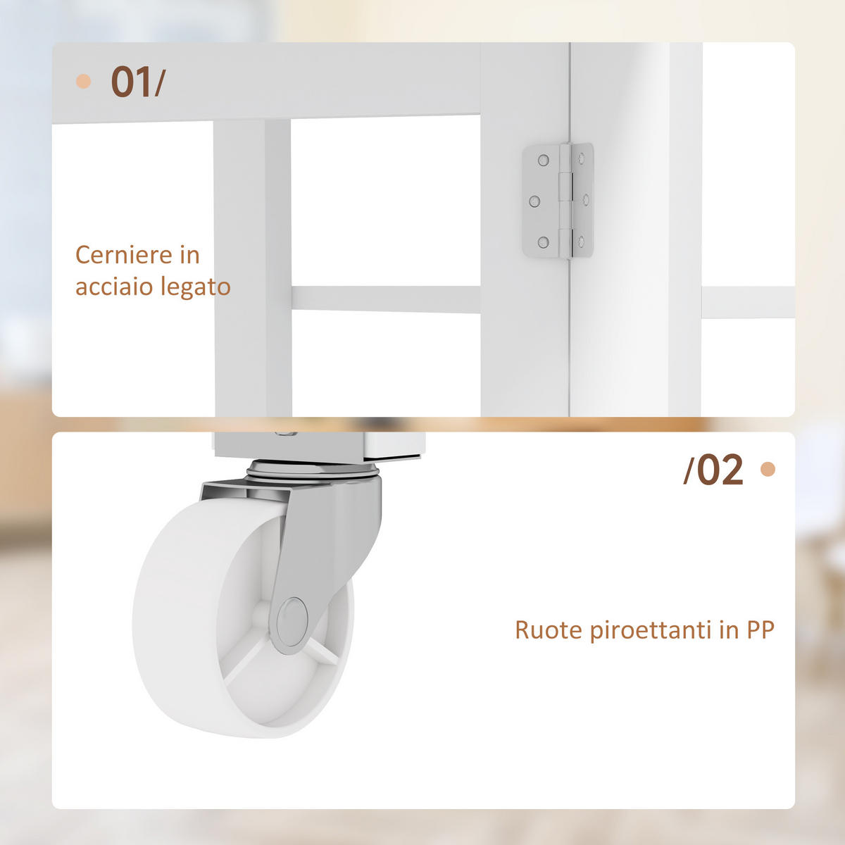 ESSTISCH Weiß 1 Stück - Weiß, Kunststoff (120/60/75cm) - GiPP