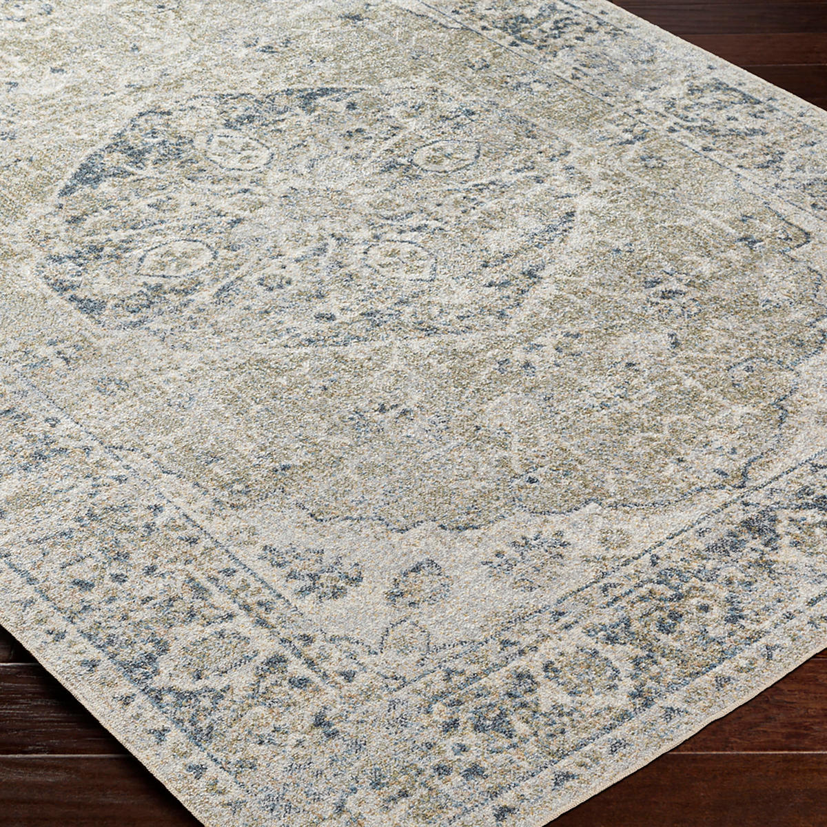 TEPPICH waschbar Amayra 160/213 cm Grün - Grün, Textil (160/213cm) - LIVABLISS