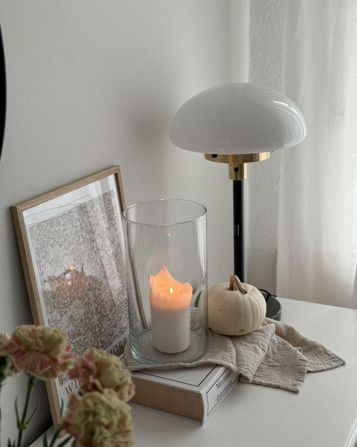 STOLNÍ LAMPA Minija 28/28/66 cm - černá, kov (28/28/66cm) - Beliani