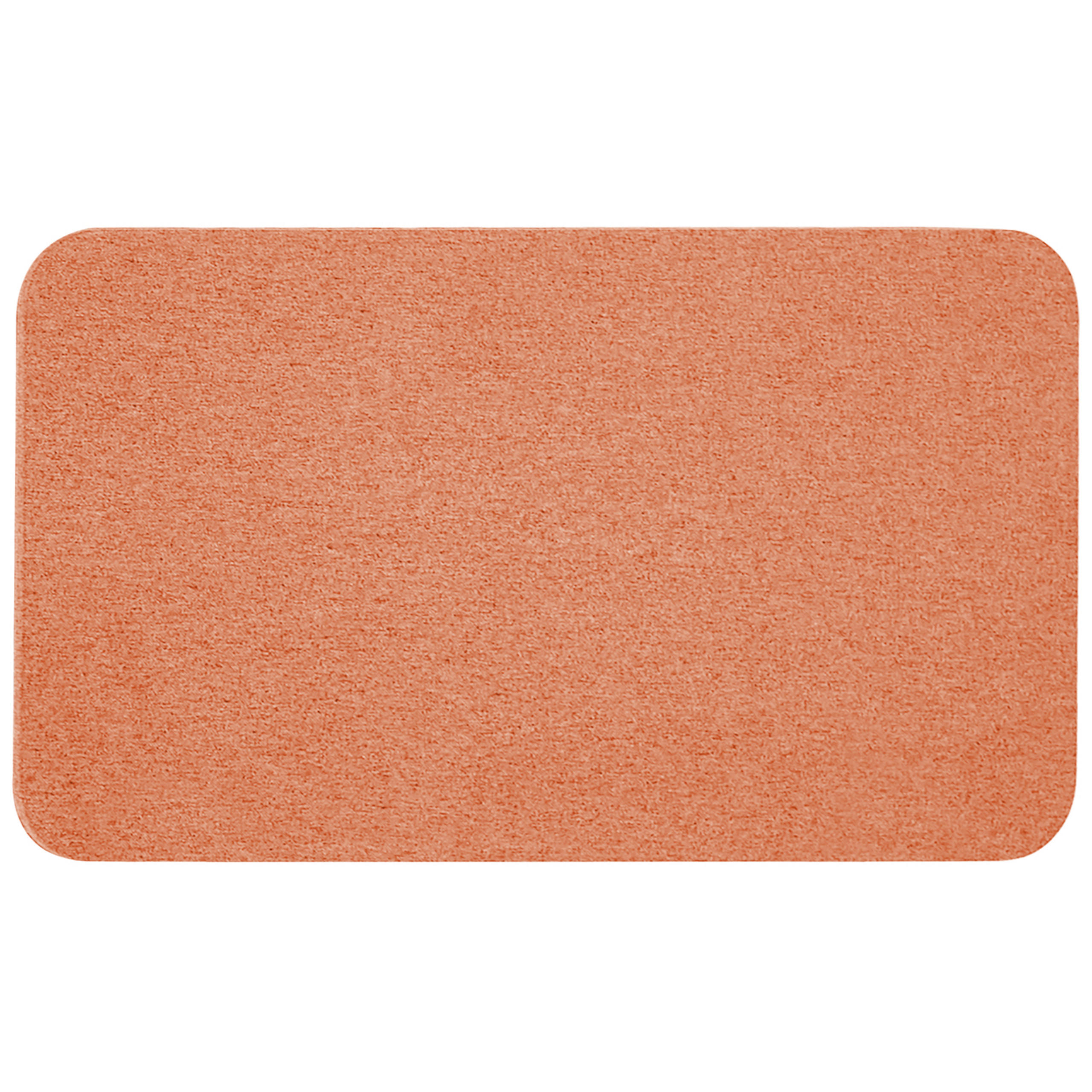 SCHREIBTISCHTRENNWAND 80 x 40 cm Hellrot Wally - Rot, Textil (80/40/2cm) - Beliani