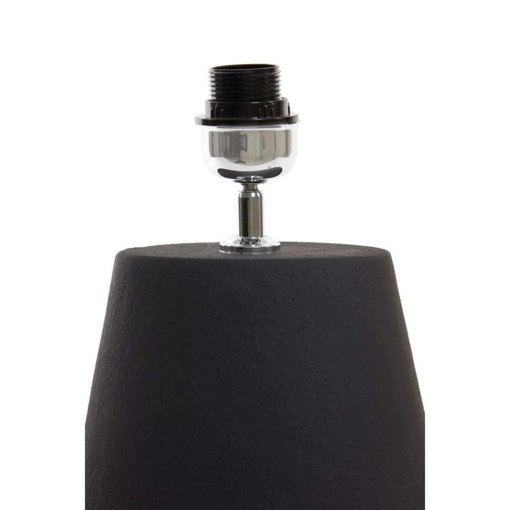 Thumbnail - Light & Living Lampenfuss, Schwarz, Keramik, Oval, 29.5x51.5x36 cm, CE, Lampen & Leuchten, Innenbeleuchtung, Lampenfüße