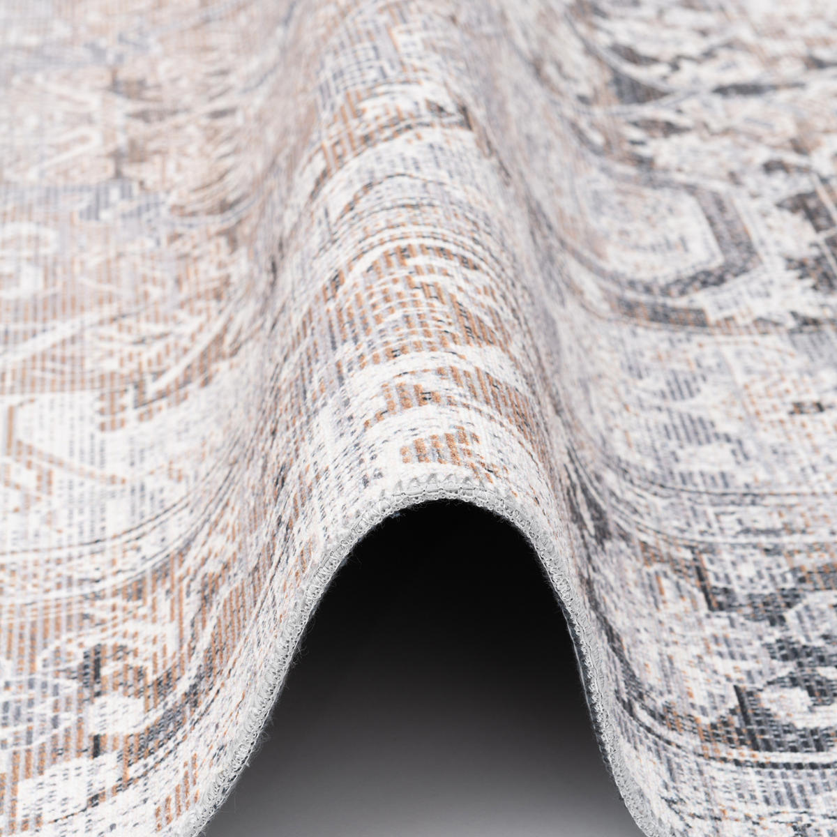 VINTAGE DESIGNERTEPPICH FINESSE ORIENT KESHAN - Creme, Textil (140/200cm) - Pergamon