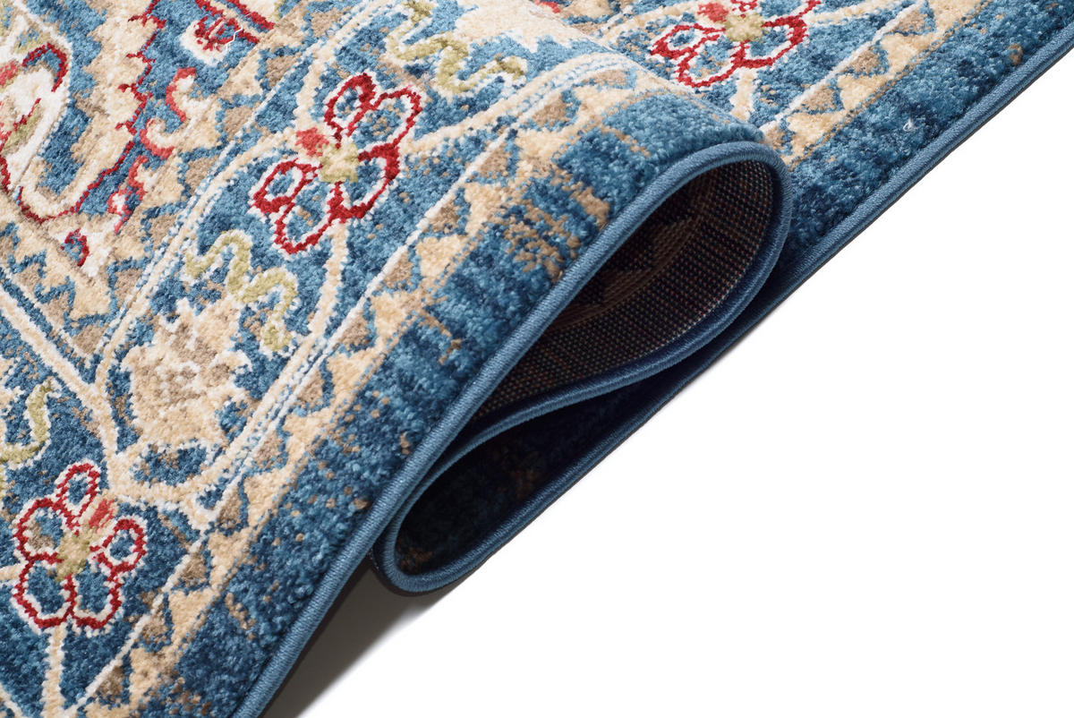 TEPPICH RIVIOLI Blau 240/330 cm - Blau, Textil (240/330cm) - Tapiso
