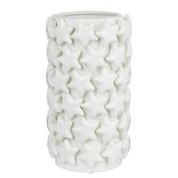 VASE Stars - Weiß, Keramik (31cm) - Butlers