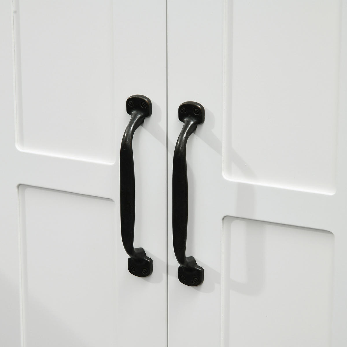 WASCHBECKENUNTERSCHRANK DE-15918 mit Doppeltür Weiß - Weiß, Holzwerkstoff (60/60/30cm) - ComfortXL