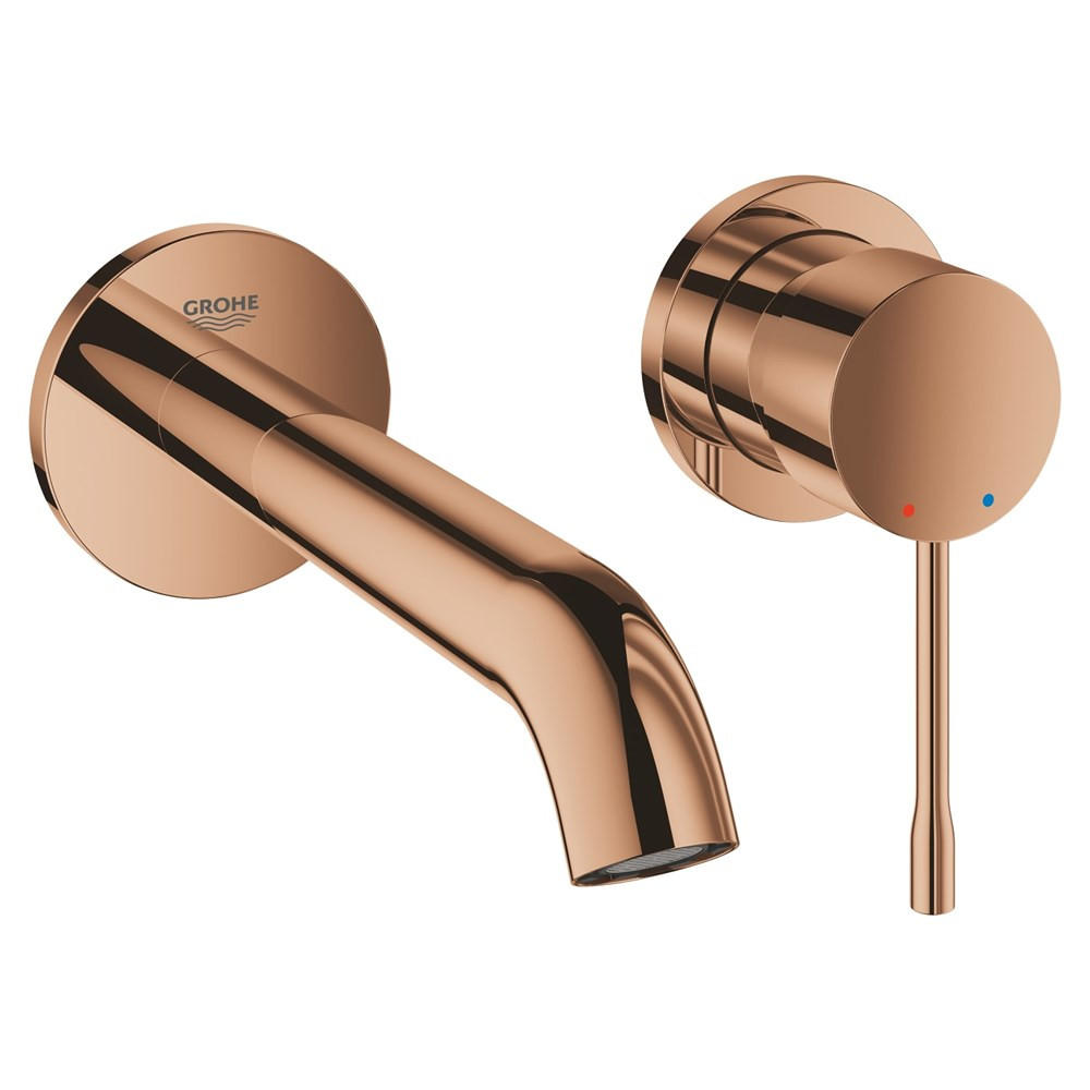 WASCHTISCHARMATUREN Gold 18.3/6.5/6.5 cm 19408DA1 - Goldfarben, Metall (6.5/6.5/18.3cm) - Grohe