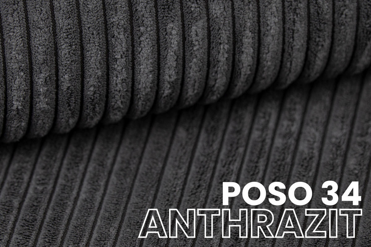 BOXBETT MATEO 90/200 Anthrazit mit Taschen-Federkernmatratze H4 - Dunkelgrau, Holz/Holzwerkstoff (90/200cm) - Deine Möbel 24