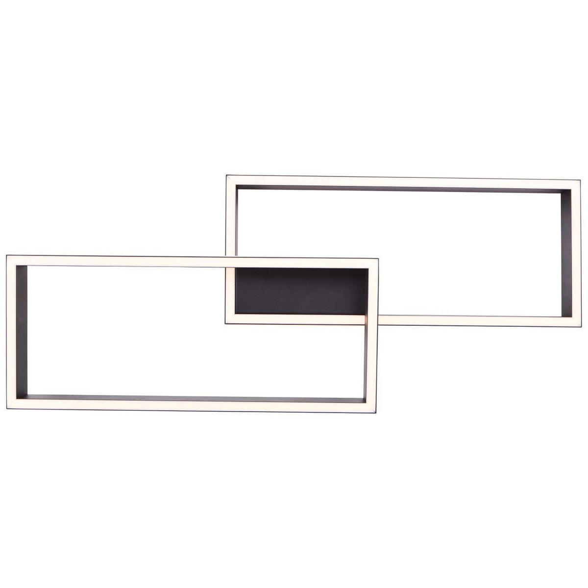 DECKENLEUCHTE Metis - Schwarz, Metall (35/35/184cm) - Brilliant