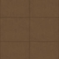VLIESTAPETE - Lederblöcke Cognac - Cognac, Papier/Kunststoff (52/1000cm) - Easy Decor