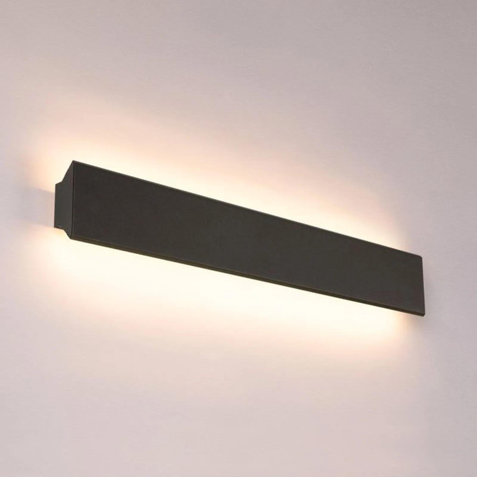 WANDLEUCHTE Direto Schwarz - Schwarz, Metall (9/3.5/9cm) - SLV