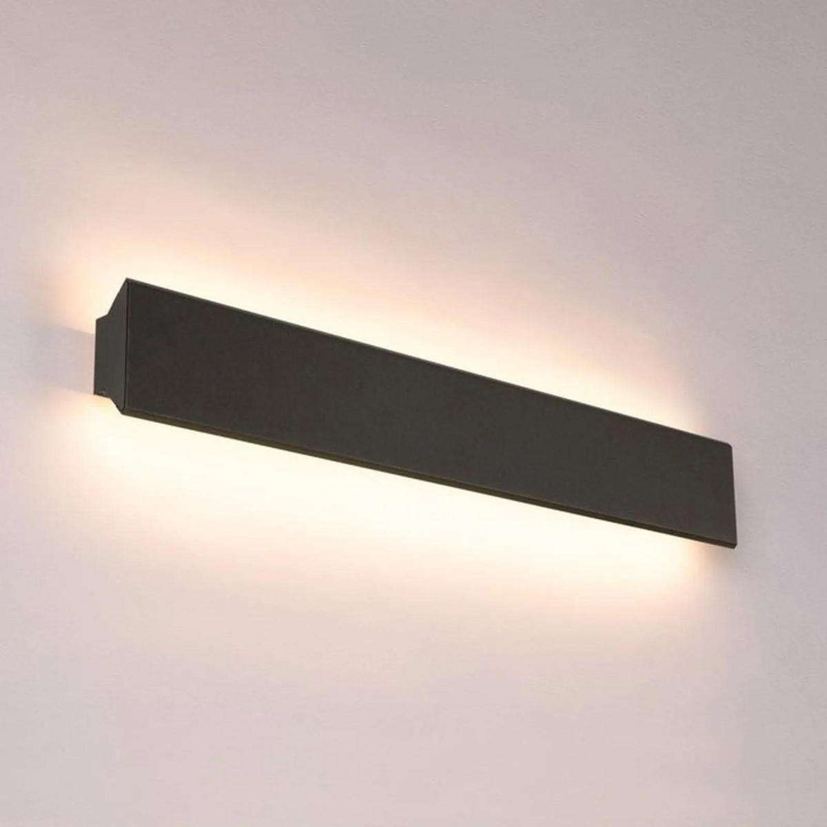 WANDLEUCHTE Direto Schwarz - Schwarz, Metall (9/3.5/9cm) - SLV